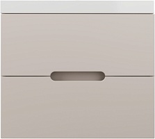 Style Line Тумба с раковиной Матис 70 подвесная крем